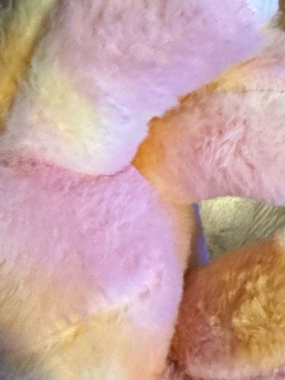 Axolotl Tye Dye Plush 12-13 inch pink & purple - Picture 4 of 10